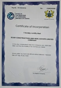 business certificate